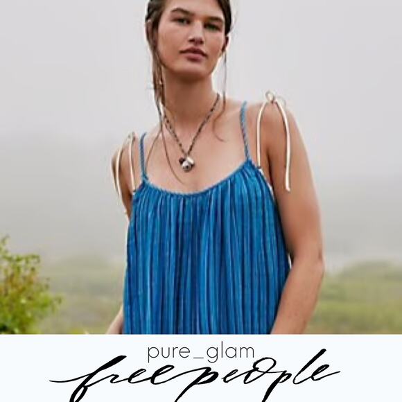Free People dress striped midi - Picture 5 of 7